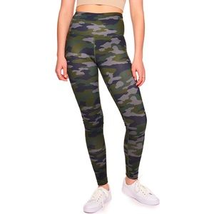 Dark Green camo leggings